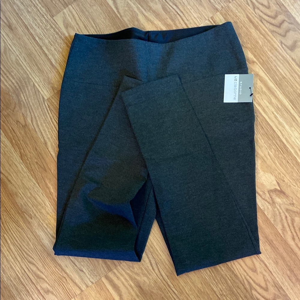 Liz Claiborne Black Leggings - Picture 2 of 5